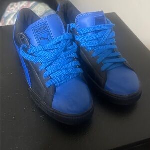 Puma Blue and Black Men's Shoes